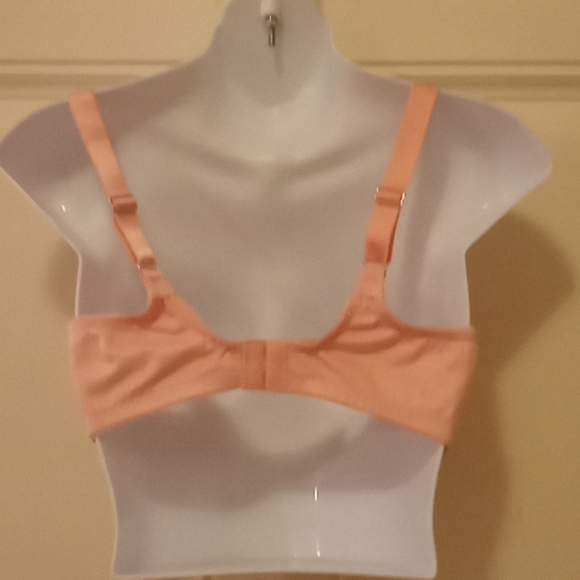 Glamorise Pink Satin & Lace Balconet Bra - Picture 7 of 15